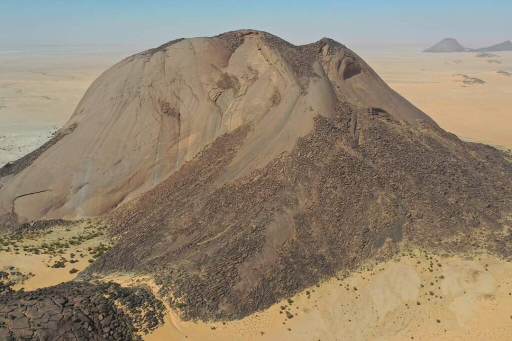 Arial view of Ben Amera