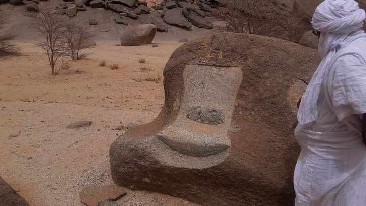 Rock carvings at Ben Aicha