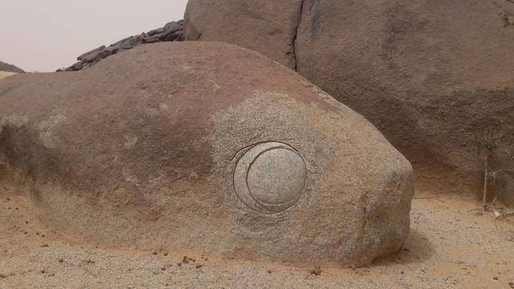 Rock carvings at Ben Aicha