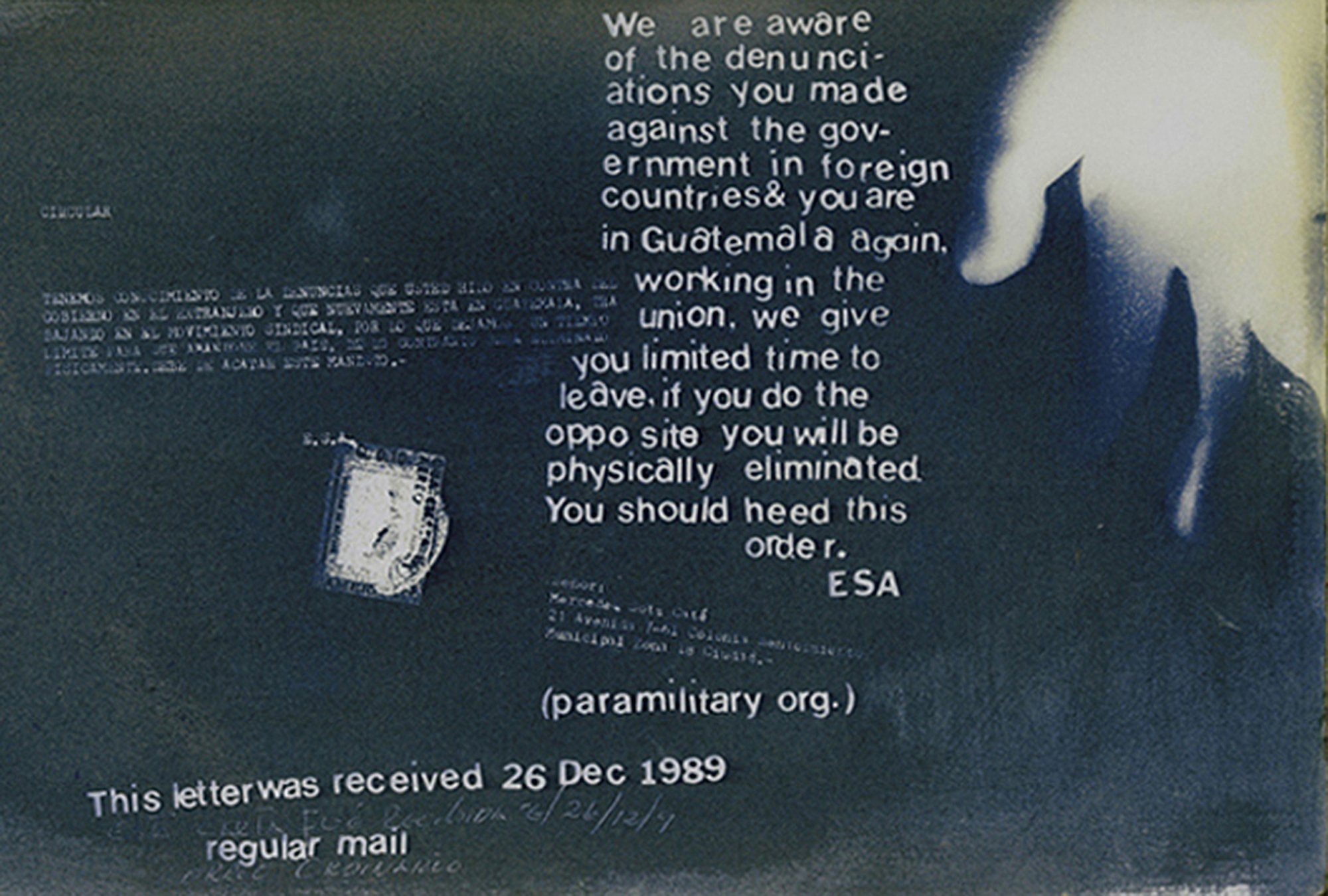 Guatemalan Stories Letter to Jose