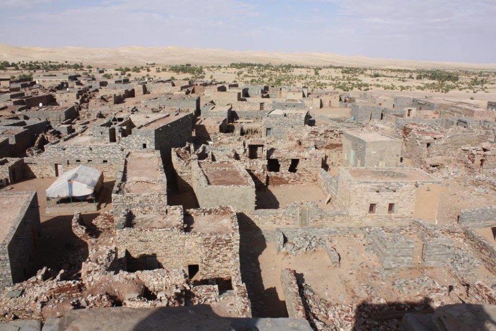 City of Tichit, as seen from atop its tower